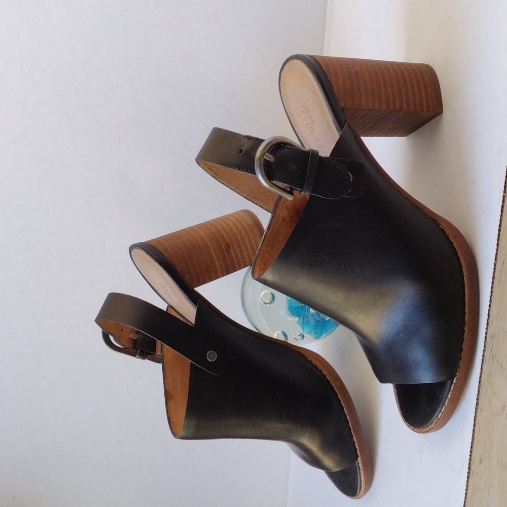 Madewell, square heel sandals,6.5